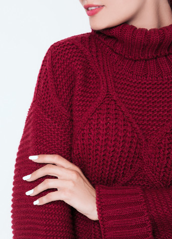 Бордовый демисезонный свитер Sewel