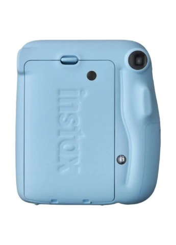 Фотоаппарат Instax Mini 11 Sky Blue + Фотобумага в подарок Colorfilm Instax Mini Glossy 10шт (16655003001) Fujifilm (229952031)