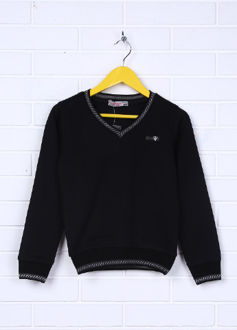 Черный демисезонный пуловер пуловер Carrinos