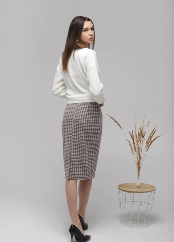 Бежевая повседневная юбка On mee