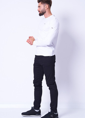 Белый демисезонный кэжуал лонгслив Pepe Jeans London с логотипом