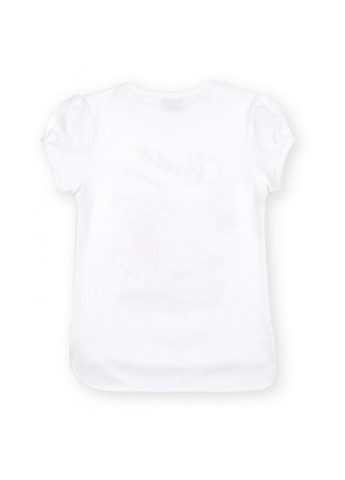 Бежевая демисезонная футболка детская с кедом (8295-116g-beige) Breeze