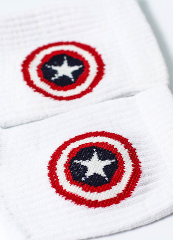 Носки Marvel звезда Rock'n'socks белые повседневные