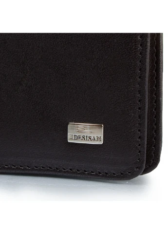 Чоловічий шкіряний гаманець 9,5х19х2,5 см Desisan (253027355)