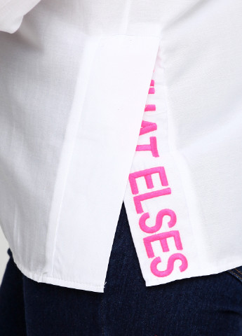 Белая кэжуал рубашка с надписями Asos