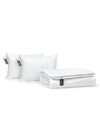 Ковдра Набір Евкаліптова №1702 Eco Light White Ковдра 172х205 + п (2200002656085) Mirson (254080863)
