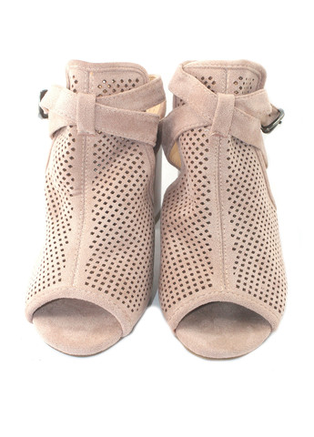 Кофейные летняя ботильони No Brand