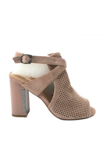 Кофейные летняя ботильони No Brand