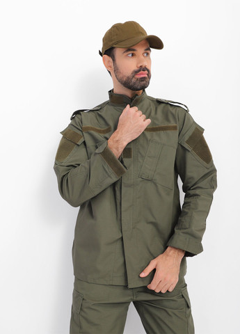 Оливковый (хаки) демисезонный костюм (куртка, брюки) брючный Braska 72-9554/317