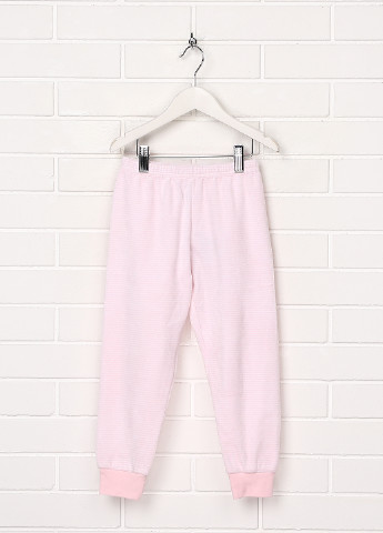Бледно-розовые домашние демисезонные зауженные брюки C&A
