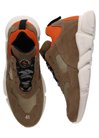 Коричневі всесезон кросівки Nazarenogabrielli