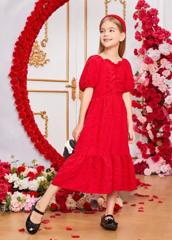 Красное платье SHEIN (330749400)