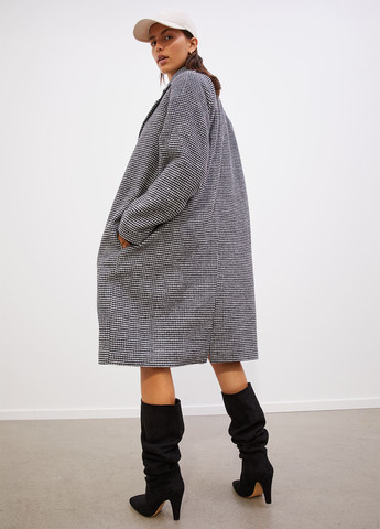 Чорно-білий демісезонне Пальто H&M