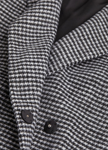 Чорно-білий демісезонне Пальто H&M