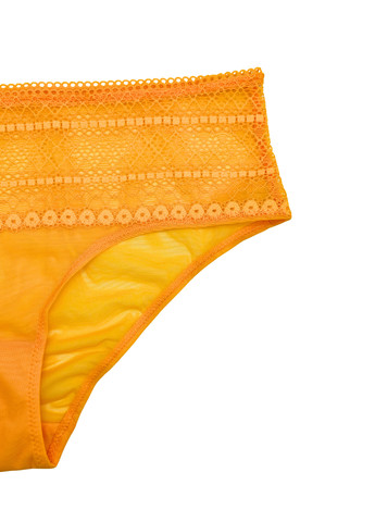 Оранжевый демисезонный комплект (бюстгальтер, трусики) DKNY
