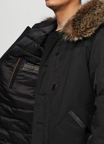 Черная зимняя куртка Harry Bertoia
