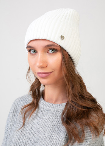 Высококачественная, мягкая, теплая зимняя женская шапка без подкладки 330051 Merlini (242216433)