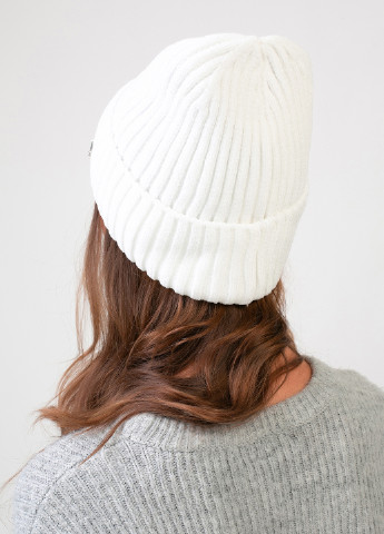 Високоякісна, м'яка, тепла зимова жіноча шапка без підкладки 330051 Merlini (242216433)