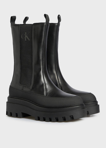 Черные осенние полусапоги Calvin Klein Jeans