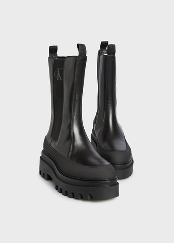 Черные осенние полусапоги Calvin Klein Jeans