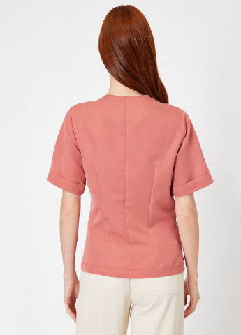Темно-розовая летняя блуза KOTON