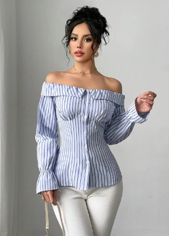 Комбінована блуза SHEIN