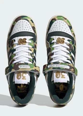 Цветные демисезонные кроссовки id4771 adidas Forum 84 Low