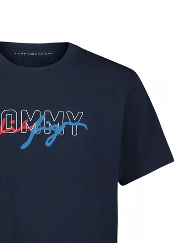 Синя літня футболка Tommy Hilfiger