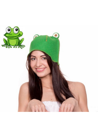Шапка для бани "Лягушка" Luxyart (206831286)
