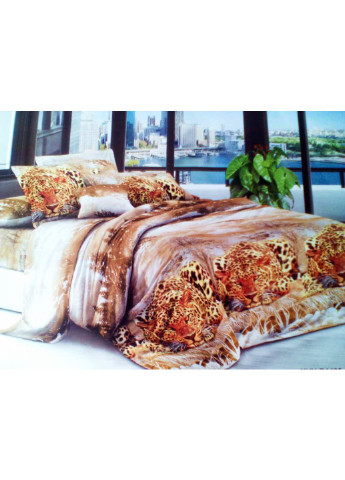 Комплект постельного белья от украинского производителя Polycotton Двуспальный 90905 Moda (253658745)