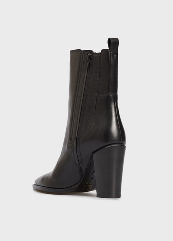 Черные зимняя ботильоны Bronx