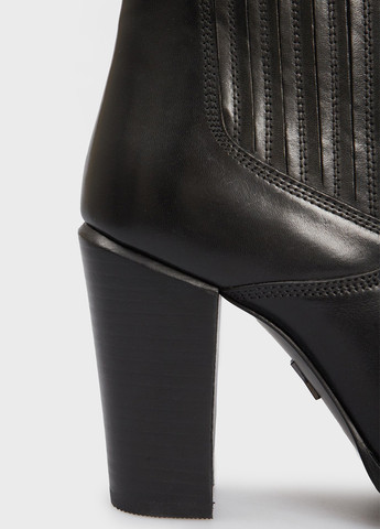 Черные зимняя ботильоны Bronx