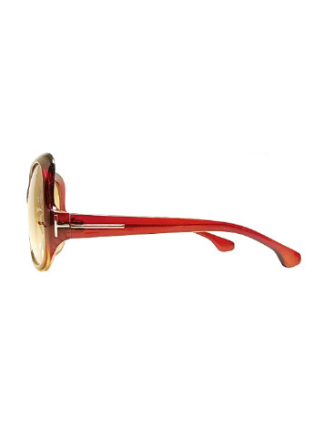 Сонцезахисні окуляри A&Co. коричневі
