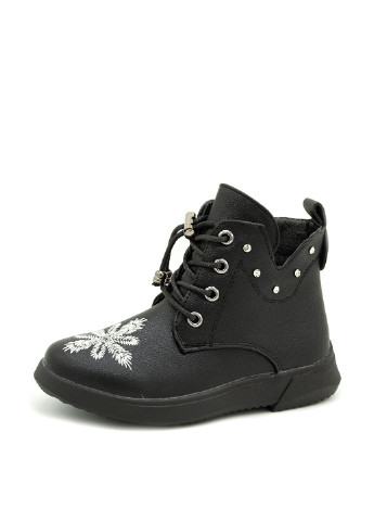 Черные кэжуал осенние ботинки YTOP