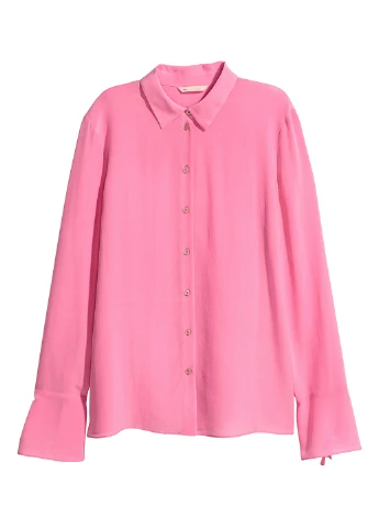 Розовая блуза H&M