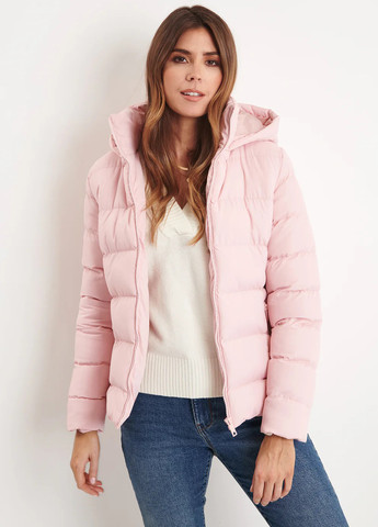 Світло-рожева демісезонна куртка Threadbare