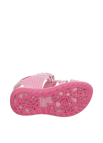 Розовые кэжуал сандалии Polaris на липучке