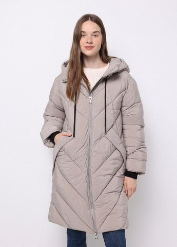 Бежевая зимняя куртка Colin's