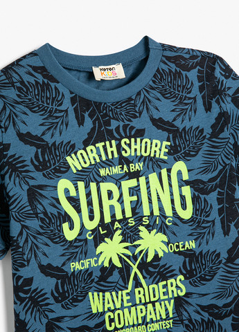 Морської хвилі літня футболка KOTON
