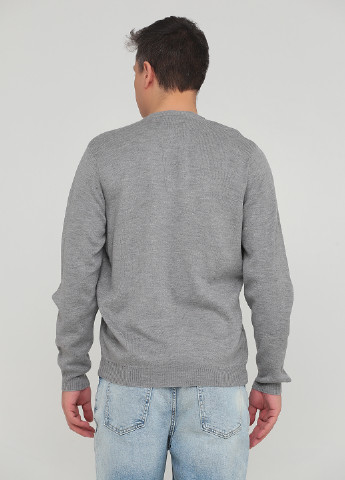 Серый демисезонный пуловер пуловер Canvas