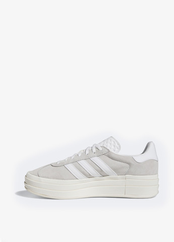 Серые кеды adidas GAZELLE BOLD
