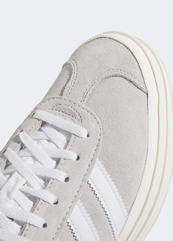 Серые кеды adidas GAZELLE BOLD