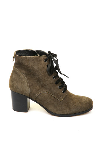 Осенние ботинки Lasocki без декора из натуральной замши