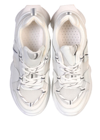 Белые демисезонные кроссовки Marlen