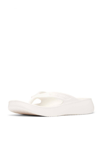 Белые кэжуал, пляжные вьетнамки Columbia