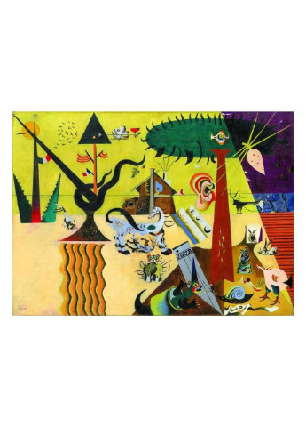 Пазл Оброблена земля. Жоан Міро, 1000 елементів (6000-0858) Eurographics (252418584)