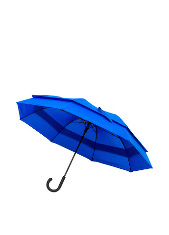 Тёмно-синий зонт-трость полуавтомат, 130 см Bergamo (130449975)