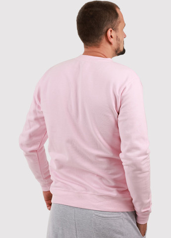 Светло-розовый свитшот Independent однотонный без декора (361422186)