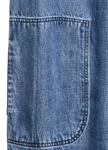 Синее джинсовое платье H&M