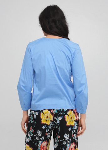 Блакитна демісезонна блуза Peperosa